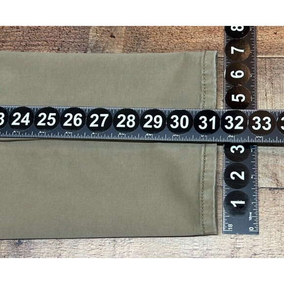 American Eagle Pants Mens 30X32 Tan Actual 30X31 Flex Soft Twill Straight NWT - Picture 3 of 8